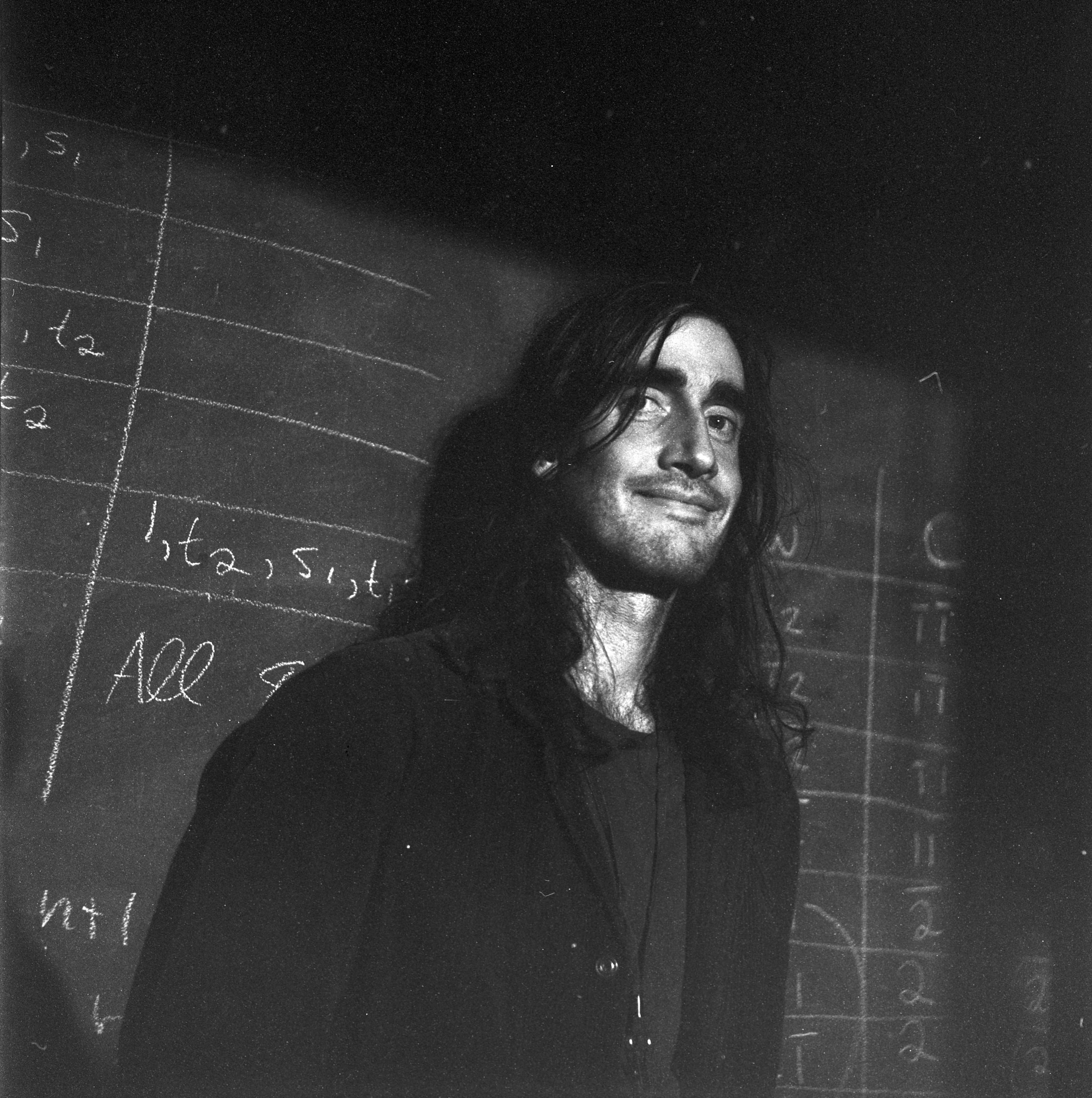 Alexis in ICERM, taken by Alice Dell'Arciprete (10/2025) Flexaret 80/3.5 1/125 FOMA 100 iso.